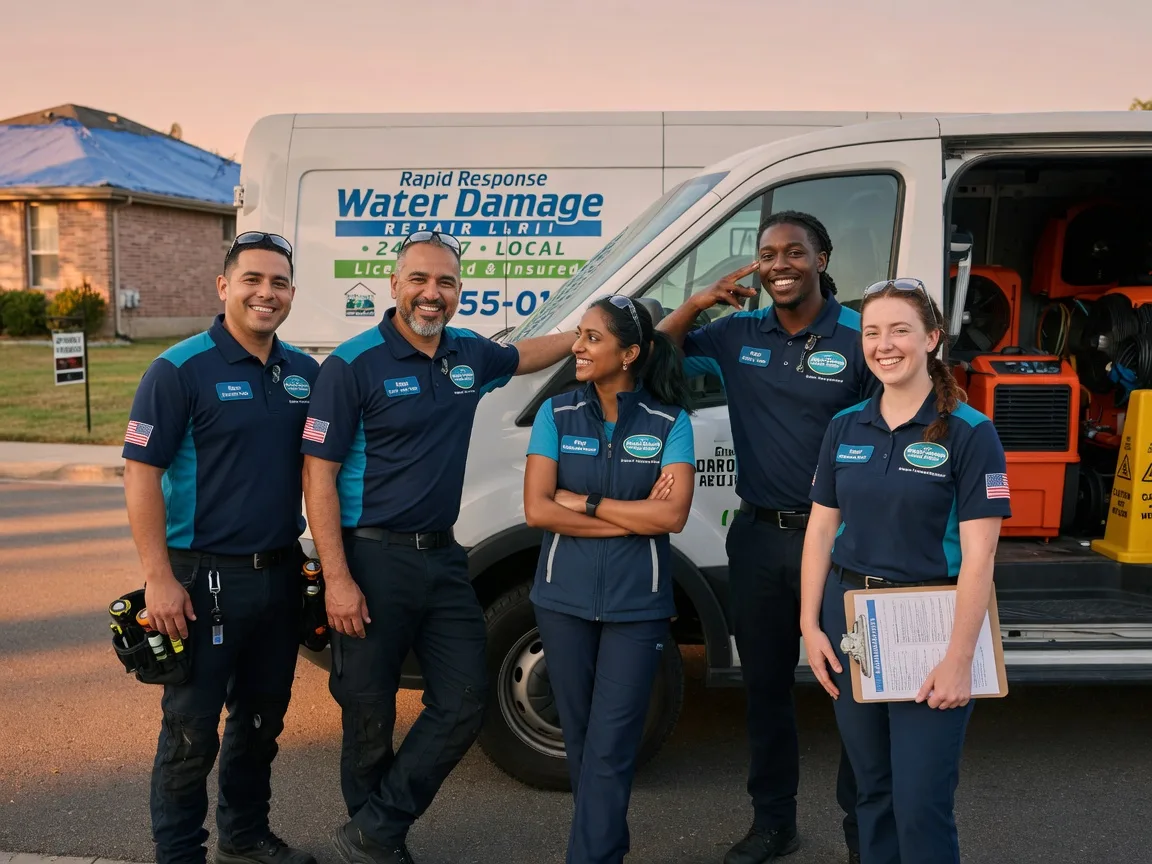 Water Damage Restoration company in Rankin, TX