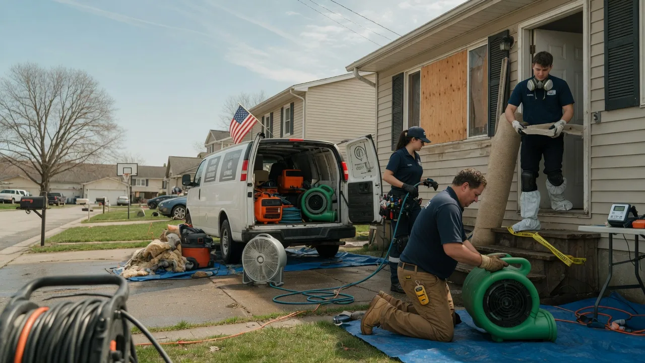 Water Damage Restoration in Rankin, TX near me